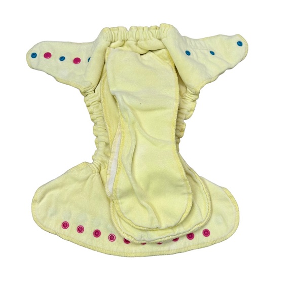 Twinkie Tush Cloth Diaper Fabric Diaper Baby Adjustable Elephant Brown - Picture 5 of 7